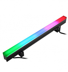 LED Linear Light Bar RGB for Outdoor Facade Lighting with PMMA Diffuser W28MM
