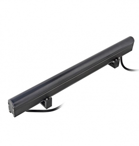 Outdoor LED Linear Profiles Direct View RGB with Black Diffuser W28MM